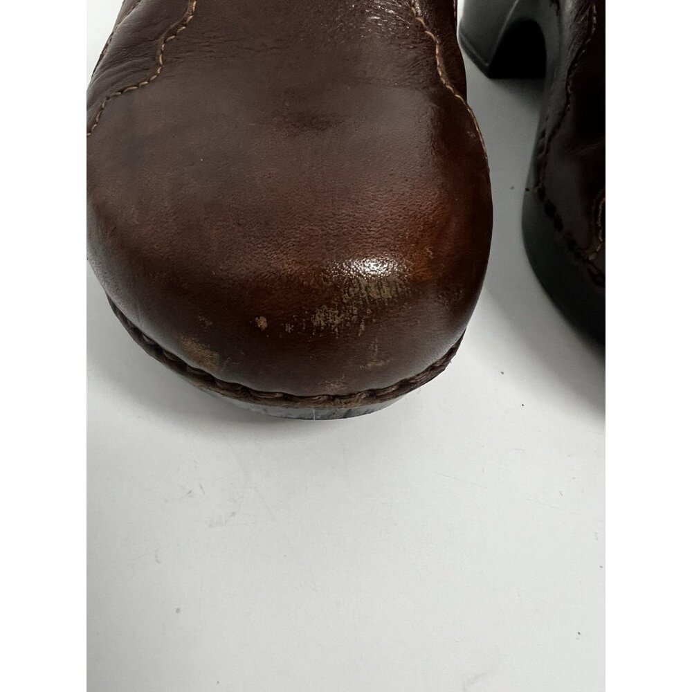 DANSKO Hailey Professional Staple Clog Mule Platform Nursing Shoe Studs 7.5-8 38 - Picture 9 of 10